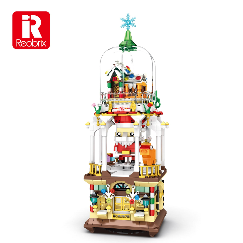 Klocki Reobrix Świąteczne Marzenie Christmas Dreams 843 PCS Klocki Reobrix Świąteczne Marzenie Christmas Dreams 843 PCS