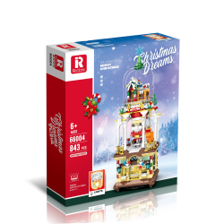 Klocki Reobrix Świąteczne Marzenie Christmas Dreams 843 PCS