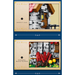 Klocki Reobrix Średniowieczny Młyn 2296 PCS