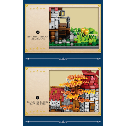 Klocki Reobrix Średniowieczny Młyn 2296 PCS