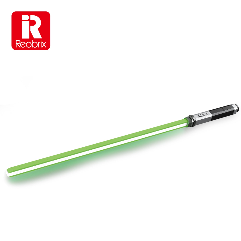 Klocki Reobrix Miecz Świetlny Zielony Green lightsaber 578 PCS