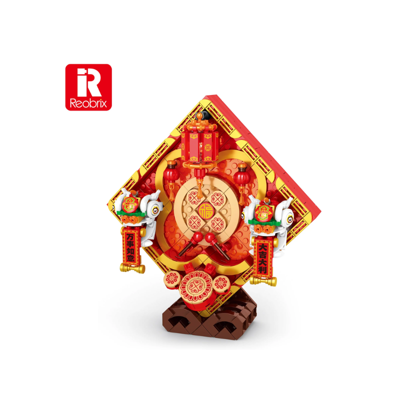 Klocki Reobrix Lew Azjatycki 498 PCS Klocki Reobrix Lew Azjatycki 498 PCS