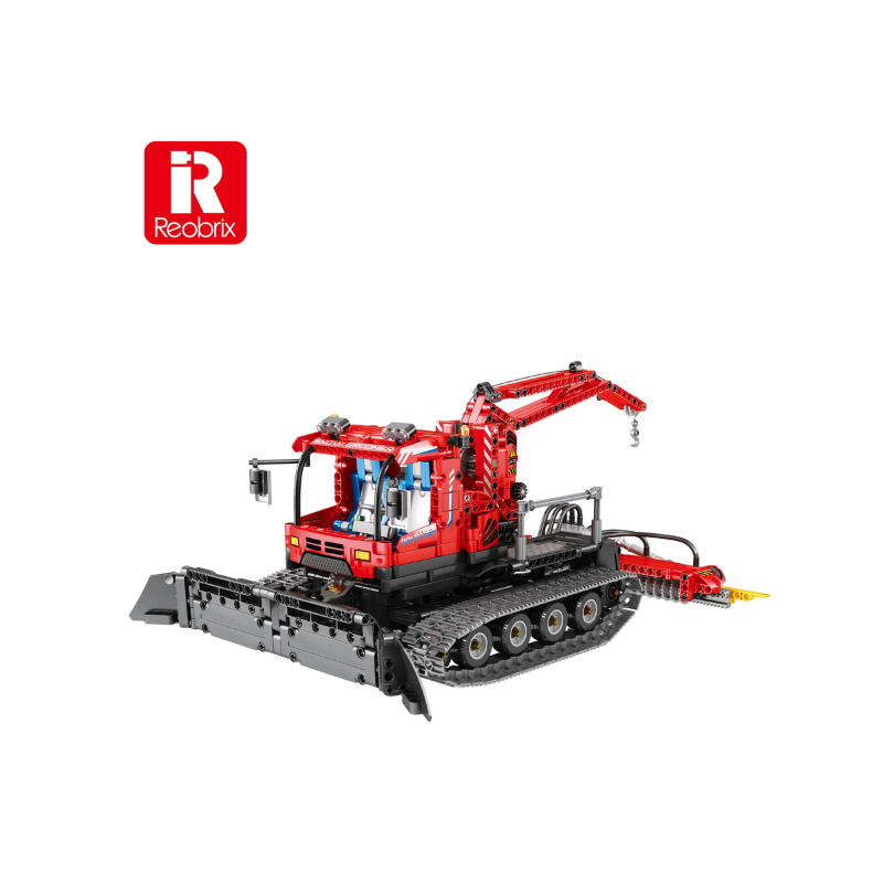Klocki Reobrix Pług Śnieżny - Wersja Interaktywna 1100 PCS