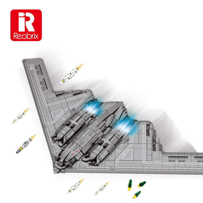 Klocki Reobrix B2 Bomber 2063 PCS Klocki Reobrix B2 Bomber 2063 PCS