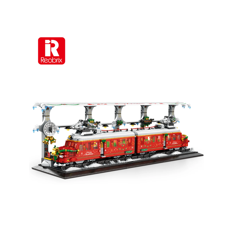 Klocki Reobrix Pociąg Świąteczny 2822 PCS Klocki Reobrix Pociąg Świąteczny 2822 PCS