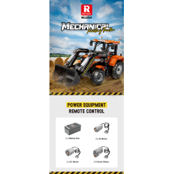 Klocki Reobrix Traktor Ładunkowy - Wersja Interaktywna 1496 PCS