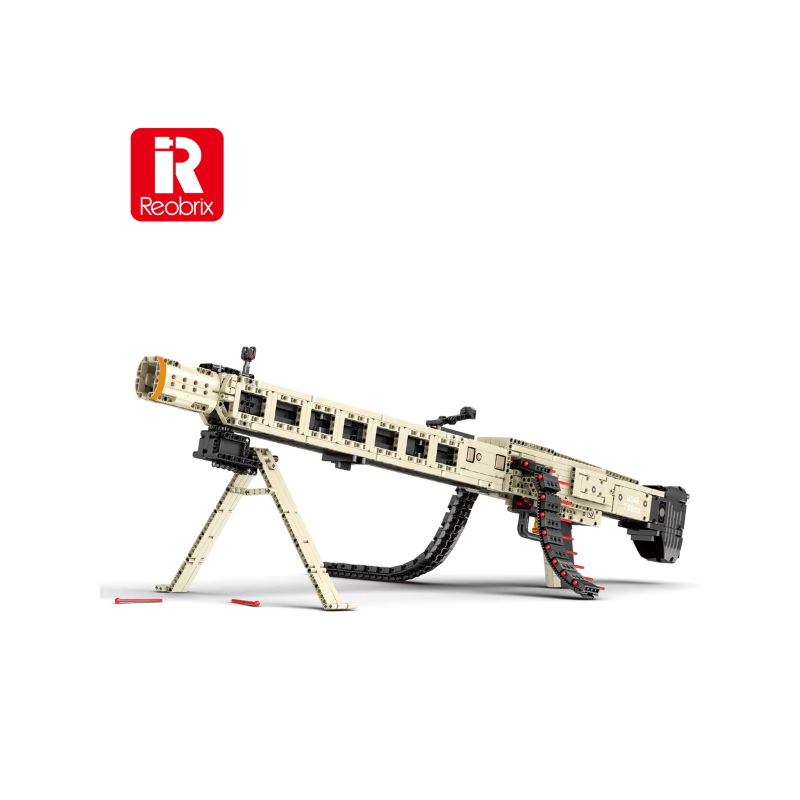 Klocki Reobrix MG-42 Universal Machine Gun 1886 PCS Klocki Reobrix MG-42 Universal Machine Gun 1886 PCS