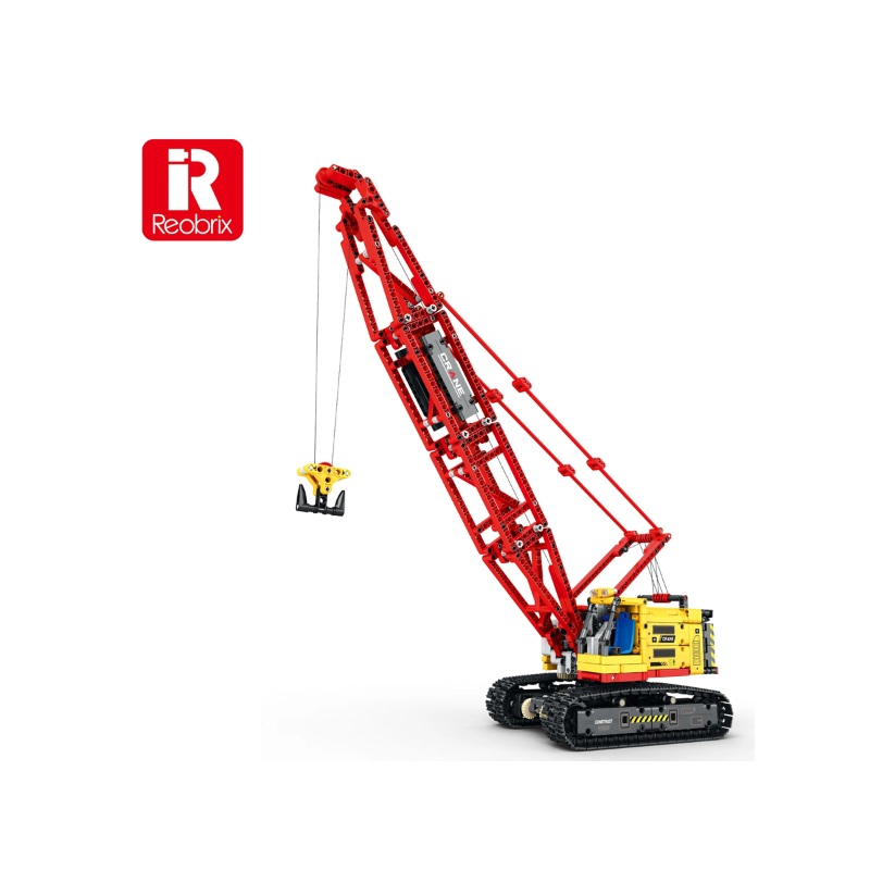 Klocki Reobrix Żuraw Gąsienicowy - Wersja Interaktywna 1322 PCS Klocki Reobrix Żuraw Gąsienicowy - Wersja Interaktywna 1322 PCS