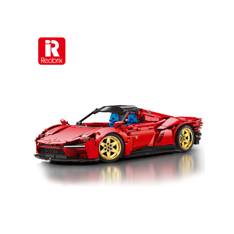 Klocki Reobrix 1:10 Supercar Daytona SP3 - Wersja Interaktywna 1958 PCS