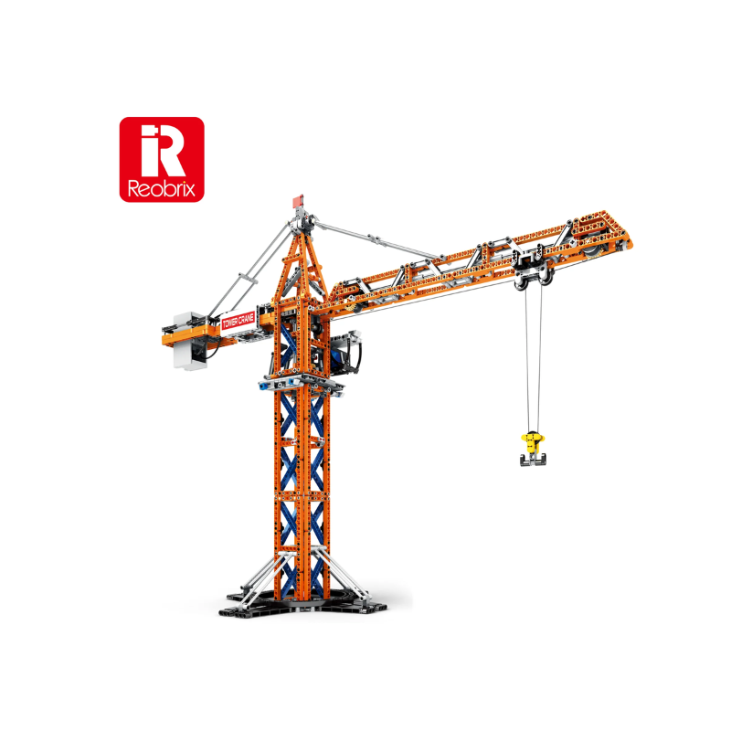 Klocki Reobrix Dźwig Wieżowy - Wersja Interaktywna 1288 PCS