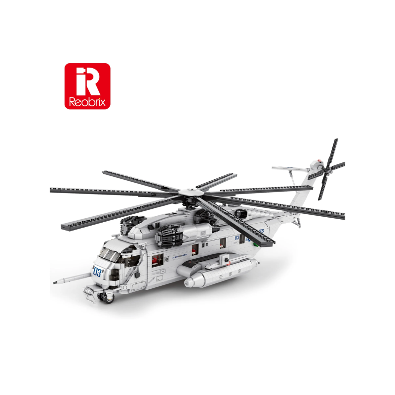 Klocki Reobrix Ch-53E Transport Helicopter 2192 PCS