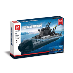 Klocki Reobrix Nuklearna Łódź Podwodna 1498 PCS