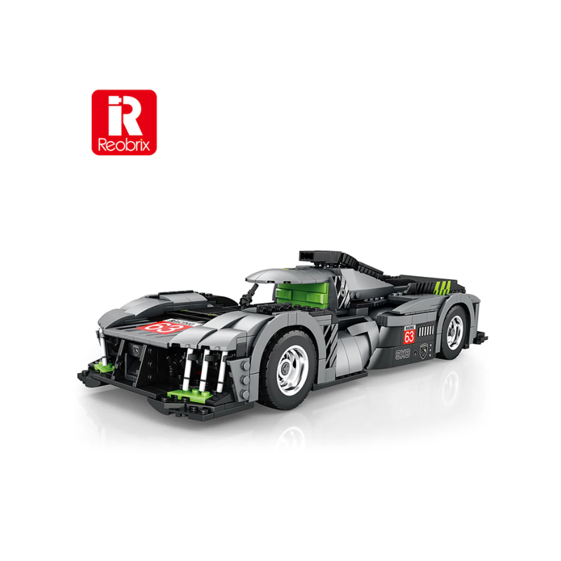 Klocki Reobrix Peugeot 9X8 Supercar 1338 PCS Klocki Reobrix Peugeot 9X8 Supercar 1338 PCS