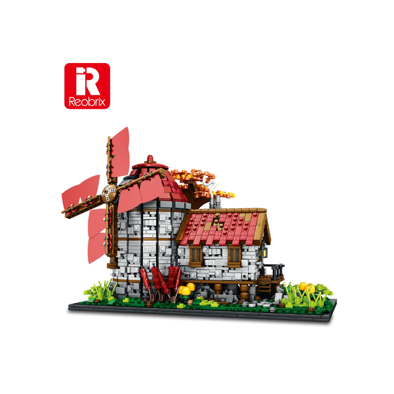 Klocki Reobrix Średniowieczny Młyn 2296 PCS