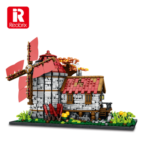 Klocki Reobrix Średniowieczny Młyn 2296 PCS