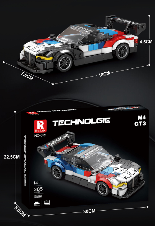 672 M4 GT3 (363pcs)