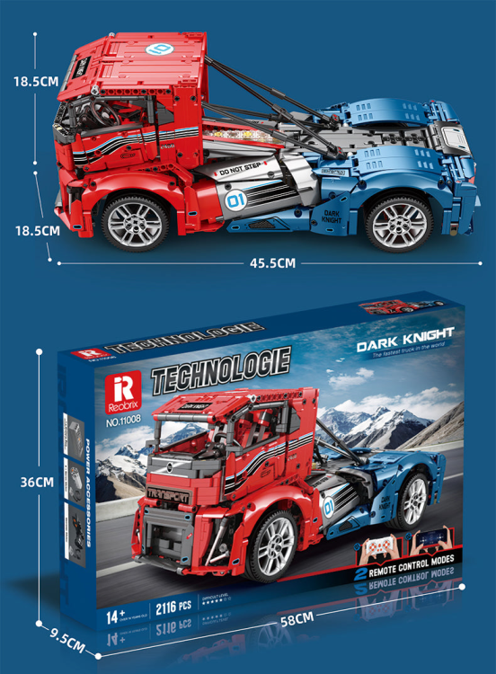 11008-D Racing Truck (2116pcs)