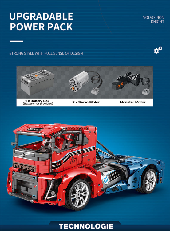 11008-D Racing Truck (2116pcs)