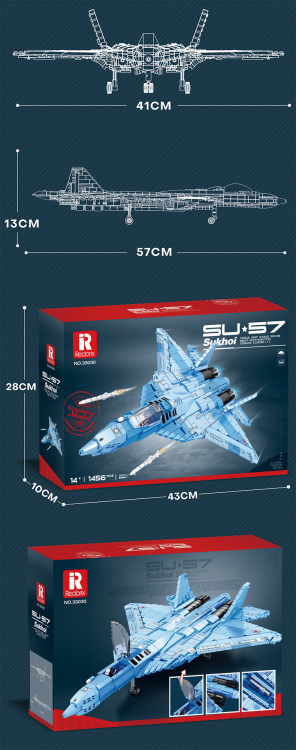 33030 SU-57 (1456pcs)
