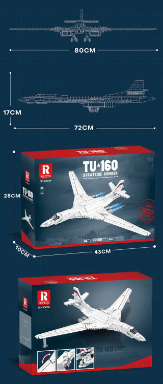33036 TU160 (1598pcs)