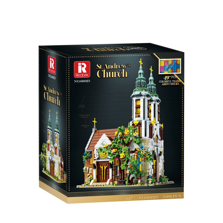 66023 Church (3306pcs)