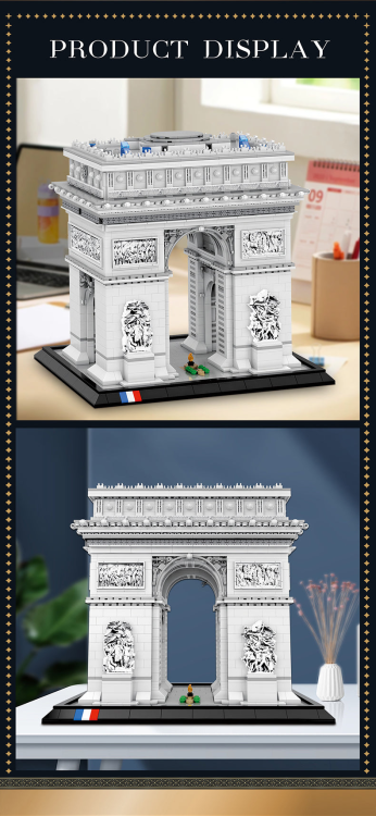 66024 Arch of Triumph (3718pcs)