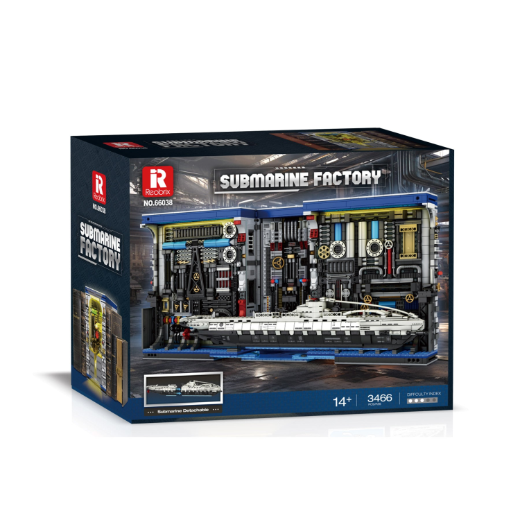 66038 The Submarine Book (3372pcs)