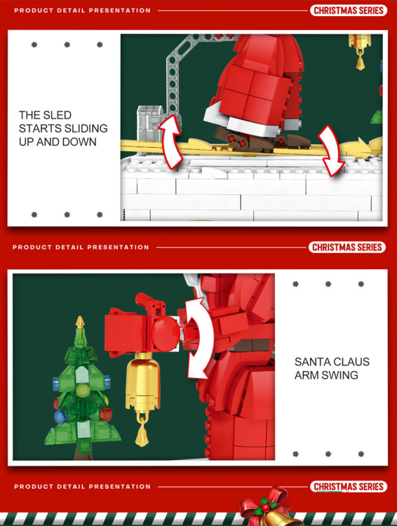 66001 The Big Santa (1039pcs)