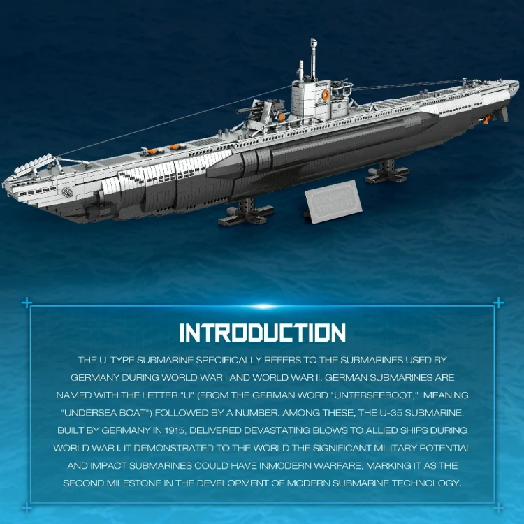 33050 Type VII C U-Boot (3987pcs)