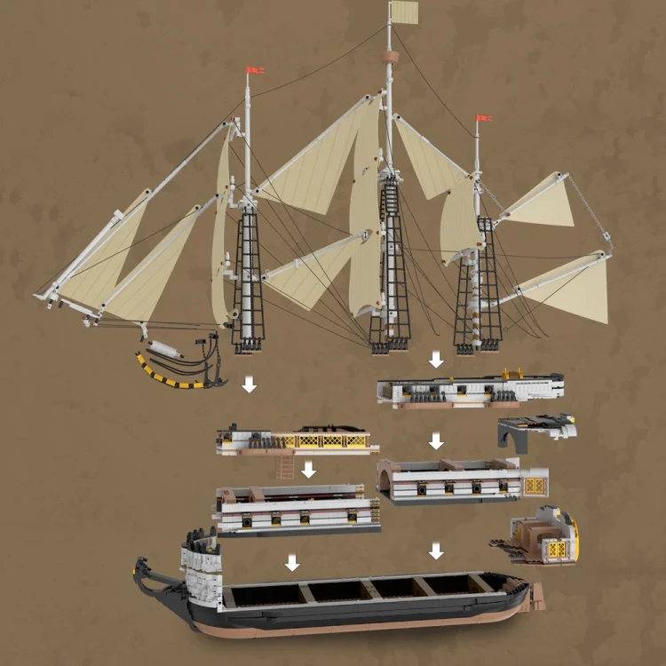 66048 Endeavor (3555 pcs)