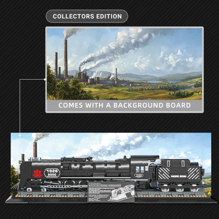 66801 Steam Locomotive (1,546pcs)