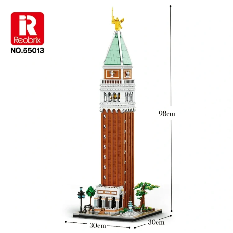 Klocki REOBRIX 55013 Campanile Di San Marco (3903 elementy)