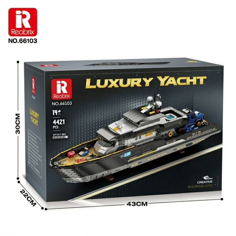 Klocki REOBRIX 66103 Luxury Yacht (4421 elementy)