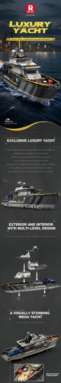 Klocki REOBRIX 66103 Luxury Yacht (4421 elementy)