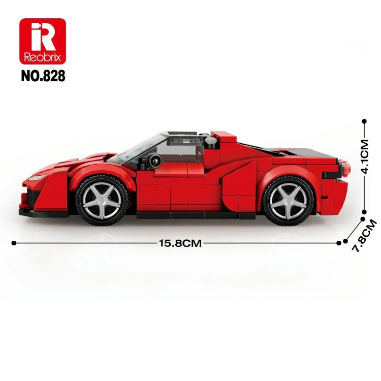 Klocki REOBRIX 828 Spuper Car J50 (298 elementów)