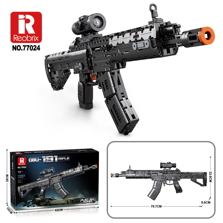 Klocki REOBRIX 77024 Karabin QBU-191 (1593 pcs)