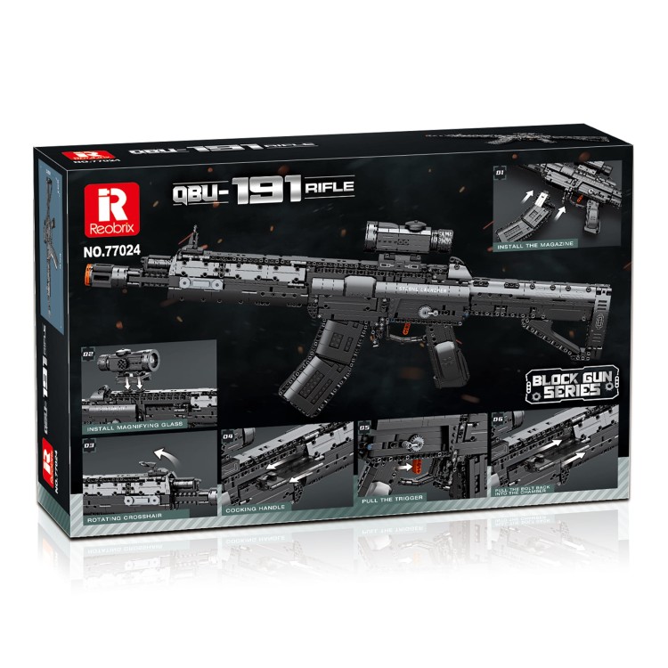 Klocki REOBRIX 77024 Karabin QBU-191 (1593 pcs)