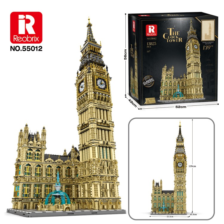 Klocki REOBRIX 55012 Big Ben (13 825 pcs)
