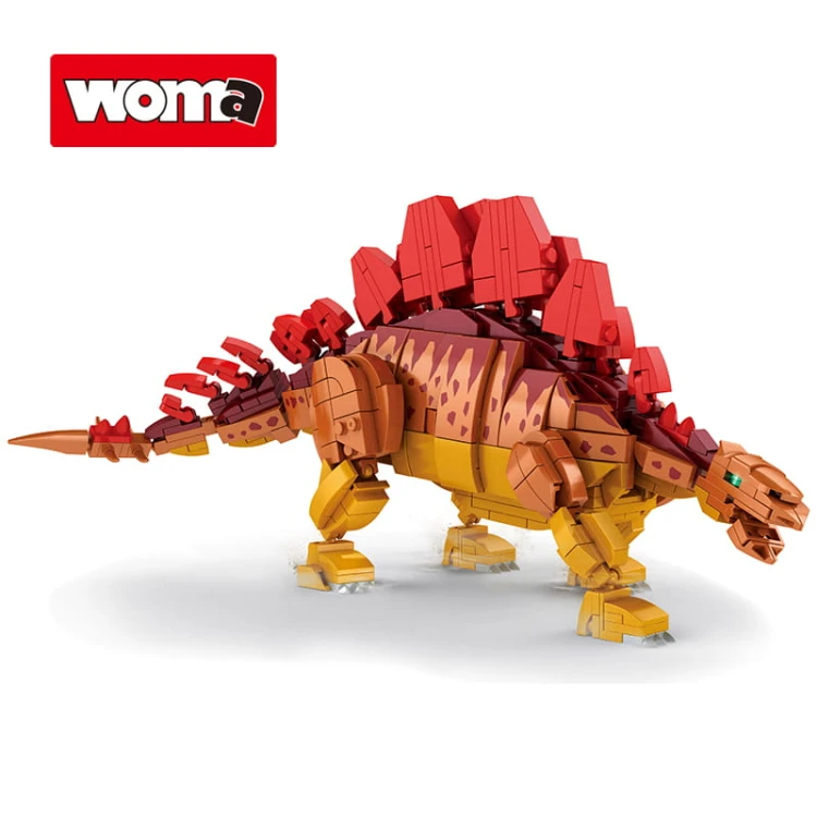 Klocki WOMA C0448-DS. Dinozaur Stegosaurus