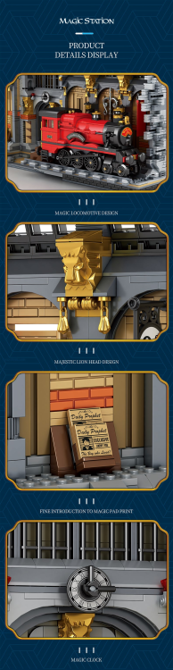 66031 Wizzard Train Book (3060pcs)