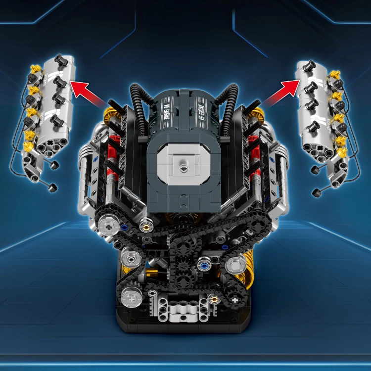 Klocki REOBRIX 33013 Silnik V6 (1268 elementów)