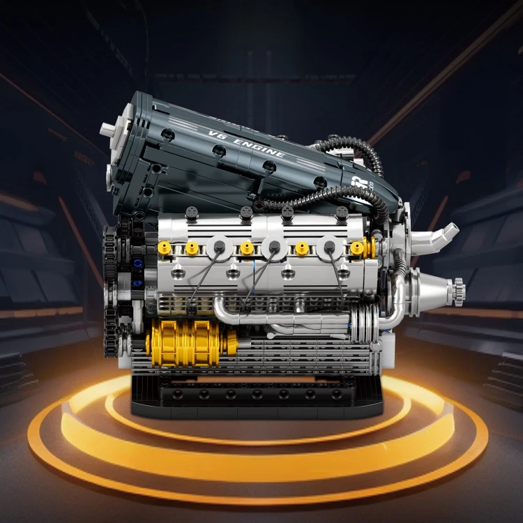 Klocki REOBRIX 33013 Silnik V6 (1268 elementów)