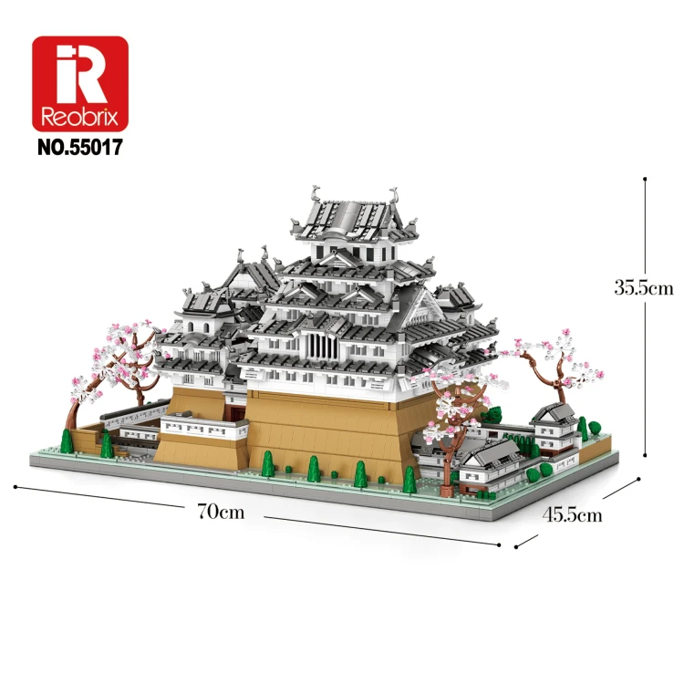 Klocki REOBRIX 55017 Zamek Himeji (7105 elementów)