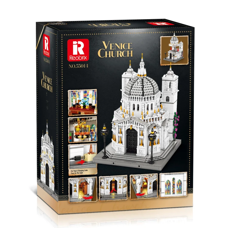 Klocki REOBRIX 55014 Katedra Wenecka (4,270 elementów)