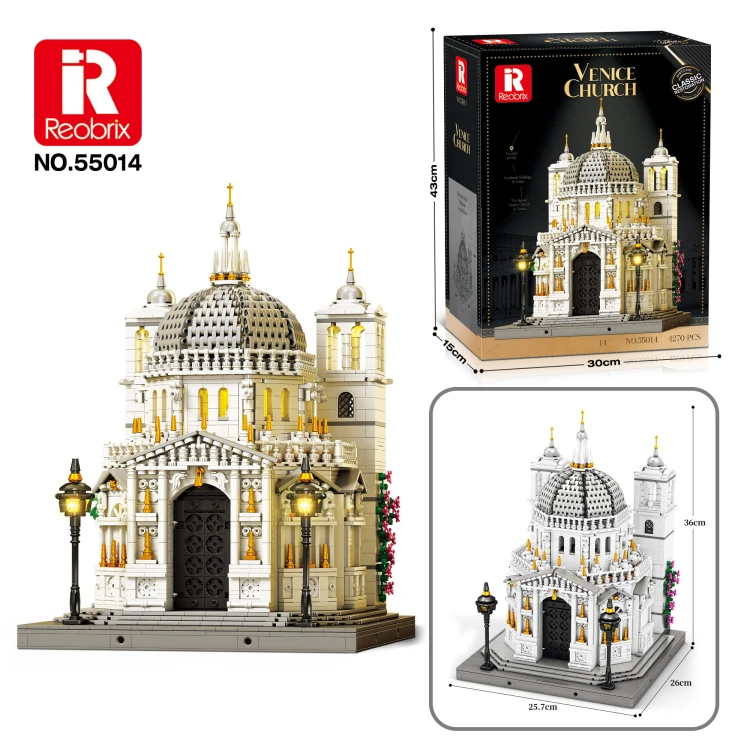 Klocki REOBRIX 55014 Katedra Wenecka (4,270 elementów)