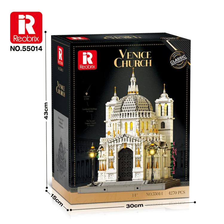 Klocki REOBRIX 55014 Katedra Wenecka (4,270 elementów)