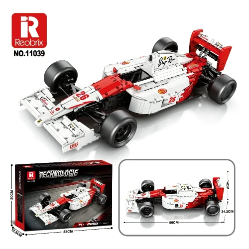 Klocki REOBRIX 11039 Samochód wyścigowy F1 MCL (2800 elementów)