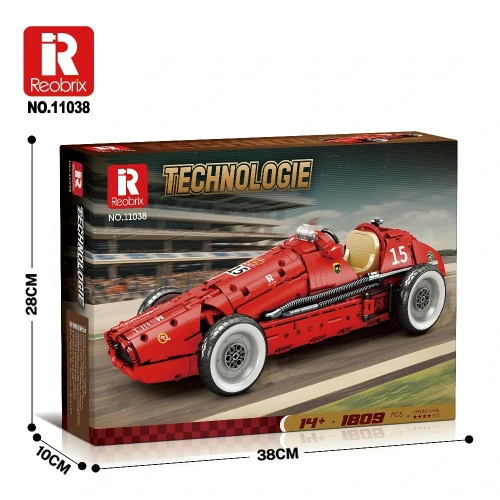 Klocki REOBRIX 11038 Samochód wyścigowy 500 F2 (1809 elementów)