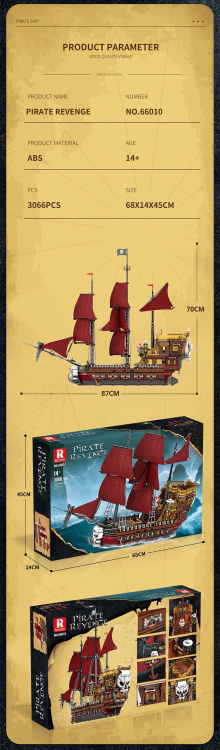 66010 The Pirates (3066pcs)