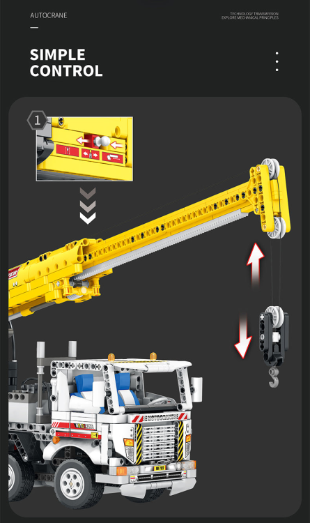 22007 Car crane (2206pcs)